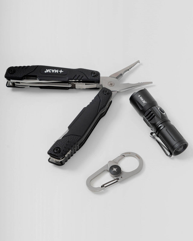 MAJA® Fisherman Tool Kit, Acero inoxidable, side view, versatile use
