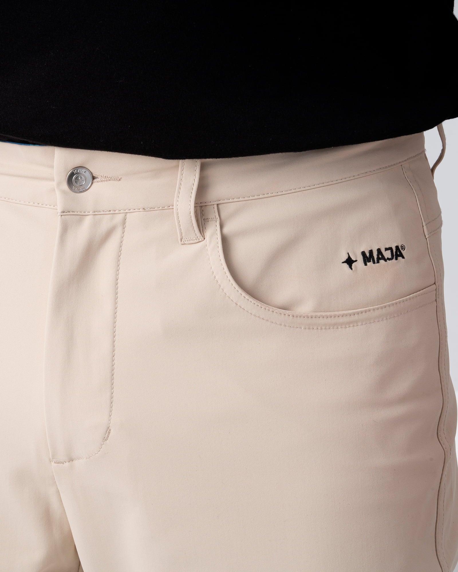 Origen® Pants, Khaki, side view, Regular fit, Polyester, with 4-way stretch fabric, versatile use