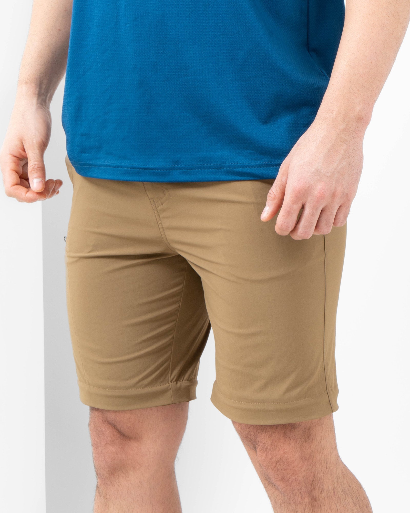 Convertible Pants-Short MAJA®, Brown, detail, Regular fit, Polyamide, versatile use