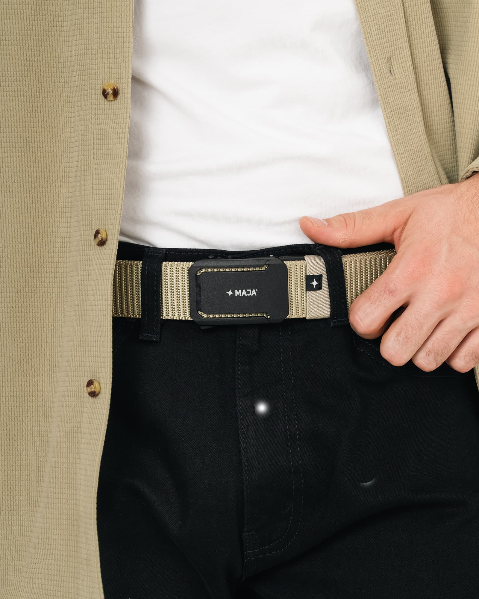 MAJA® Classic Belt Closed Buckle Herradura