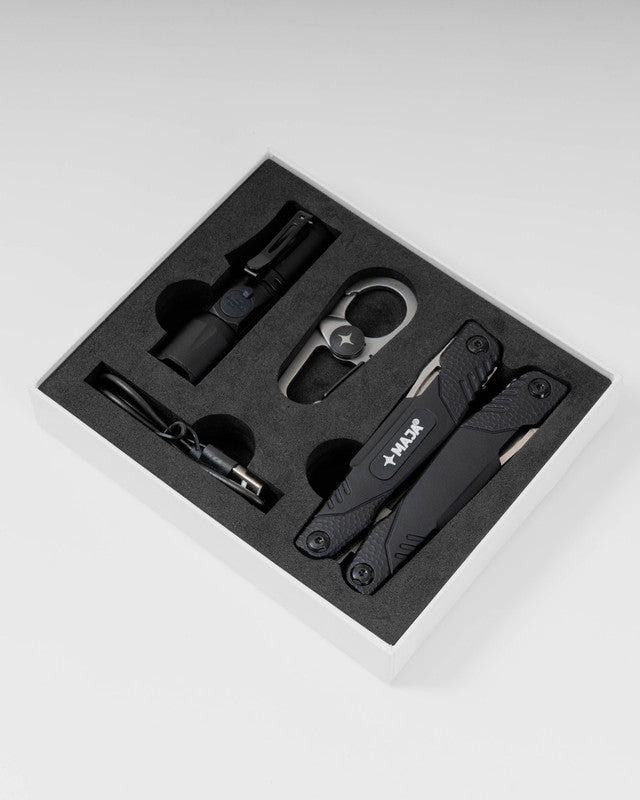 MAJA® Fisherman Tool Kit, Acero inoxidable, back view, versatile use