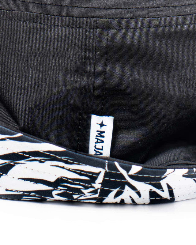 MAJA® Rocamar Pattern Bucket Hat, Patrón rocamar blanco, detail, Polyester, sun protection and casual style