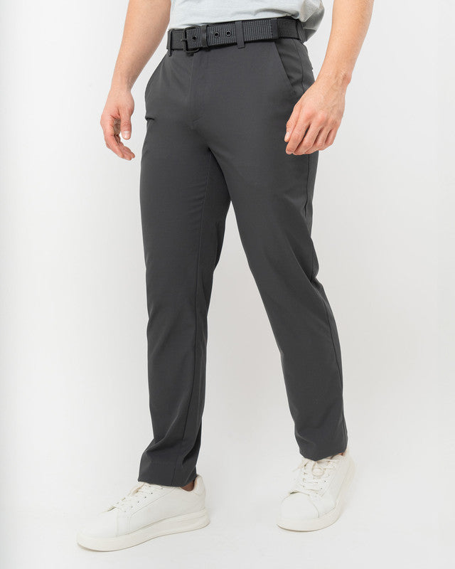 Albatros Golf Pants, Gray, front view, Regular fit, Polyester, versatile use