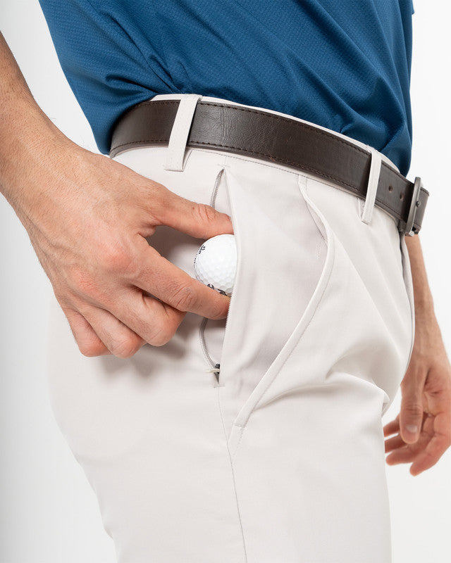 Albatros Golf Pants, Khaki, side view, Regular fit, Polyester, versatile use