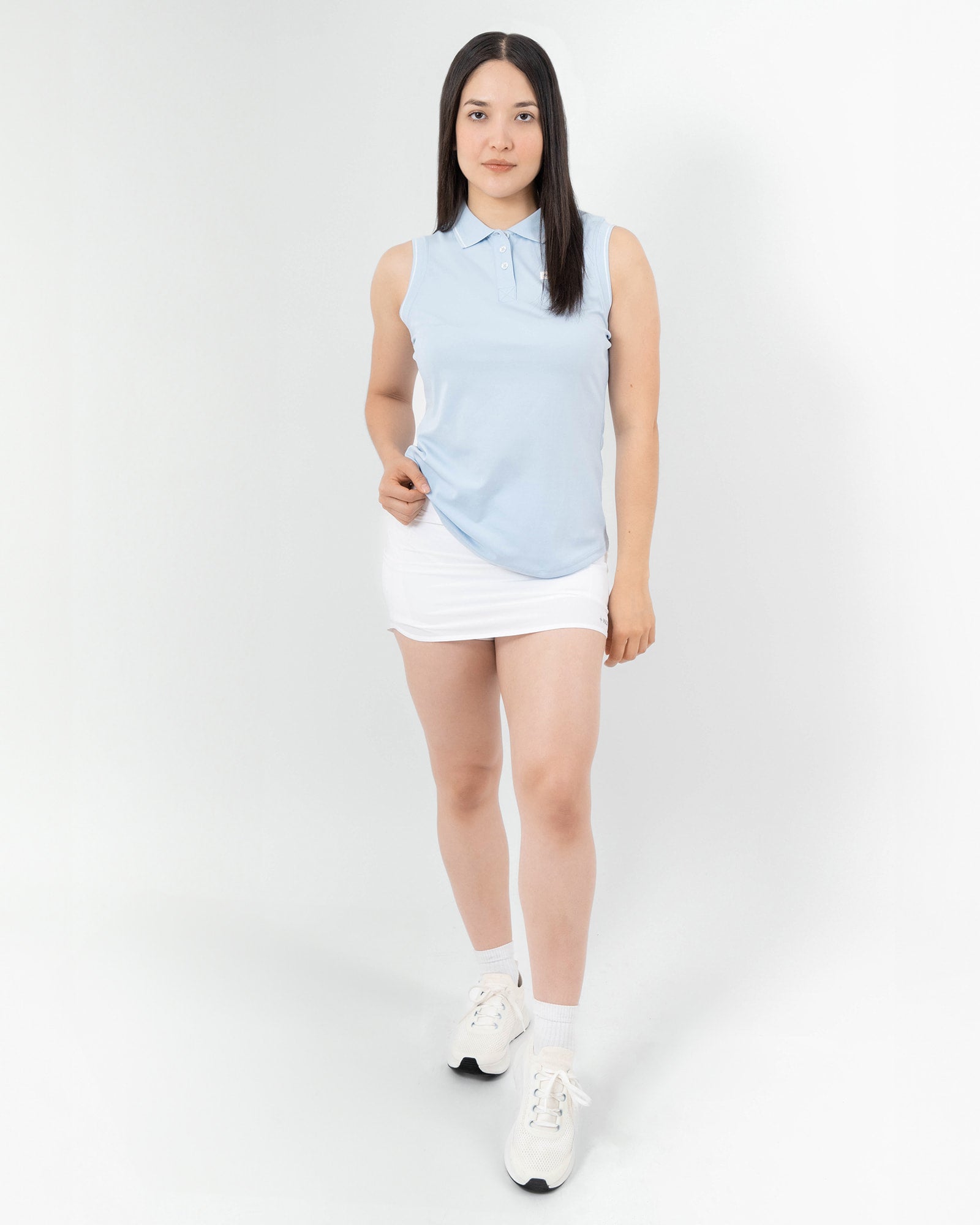 MAJA® Active Sports Skirt, White, detail, Slim fit, Polyester, versatile use