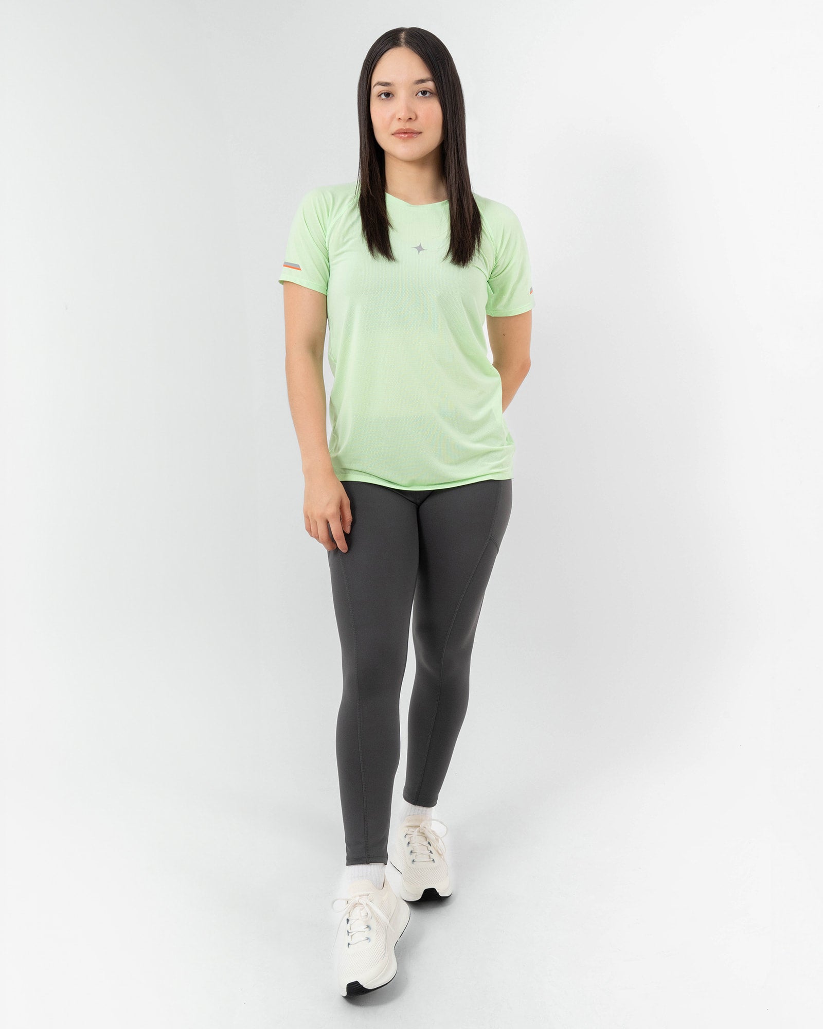 MAJA® Estrella T-Shirt, Green, detail, Regular fit, Polyester, versatile use