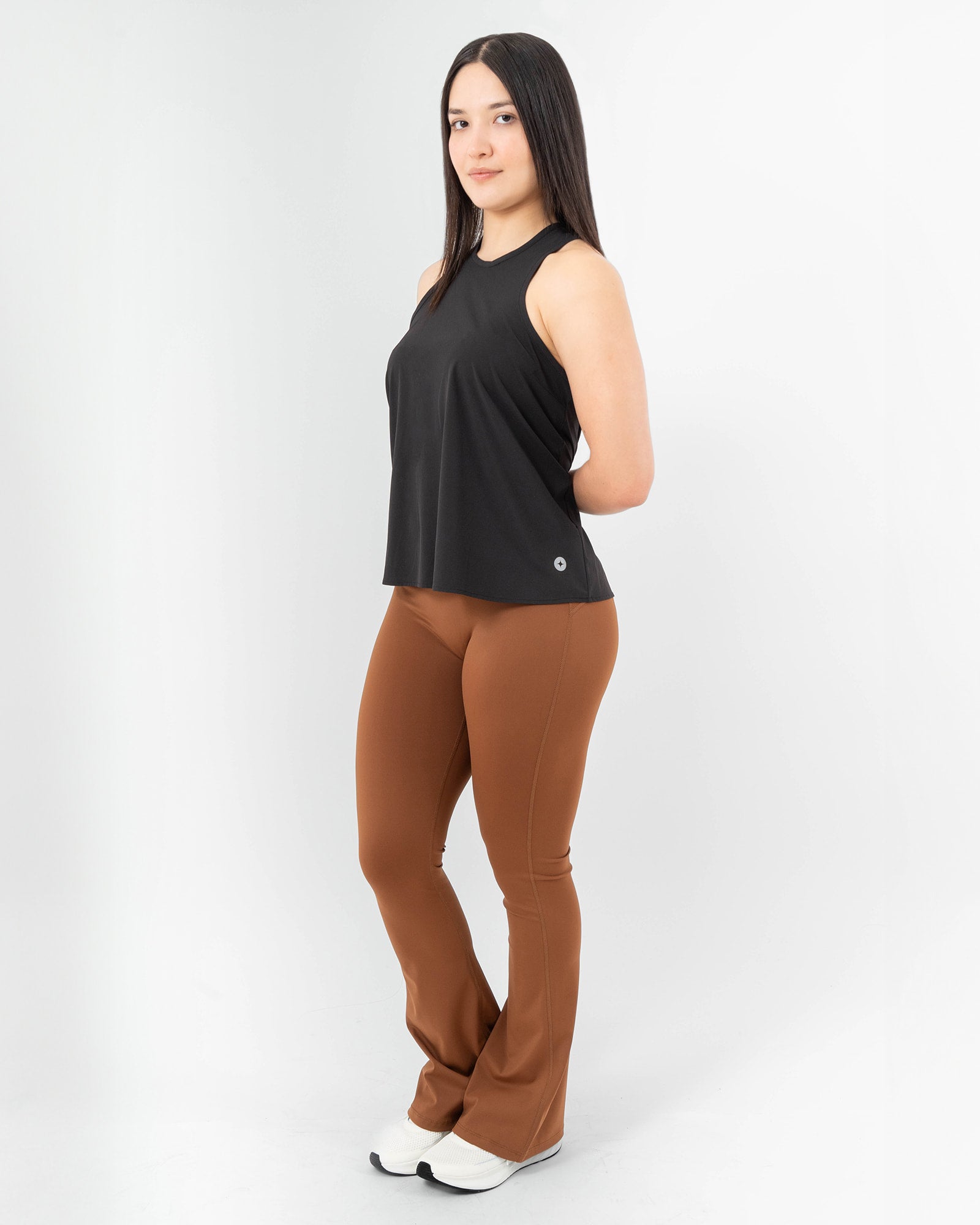 Top MAJA® Brisa, Negro, detalle, fit Oversized, Poliéster, con Tela estiramiento 4 vías, uso versátil