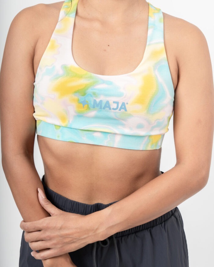 Top Corteza Tiedye Naranja