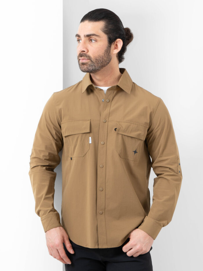 Sobrecamisa Tropa Café