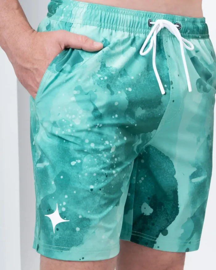 Traje de Baño Resplandor Verde