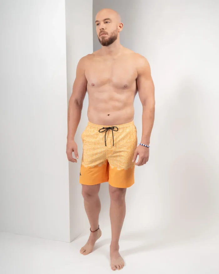 Traje de Baño Carey Naranja - Image 4