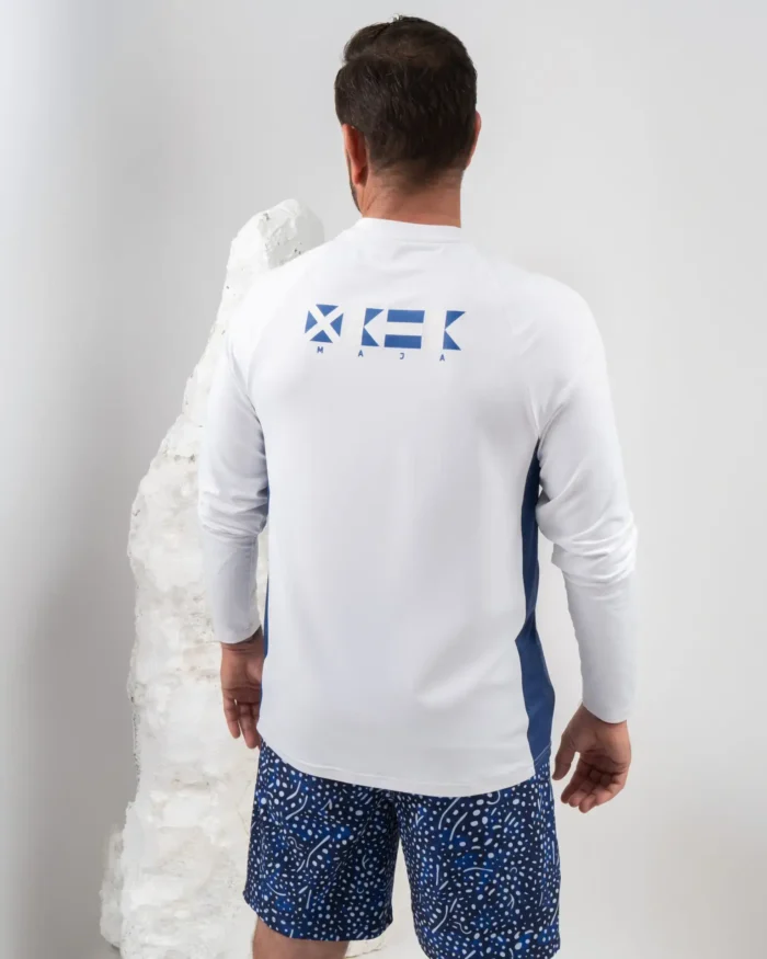 Camiseta Performance Bandera Náutica Blanco - Image 2