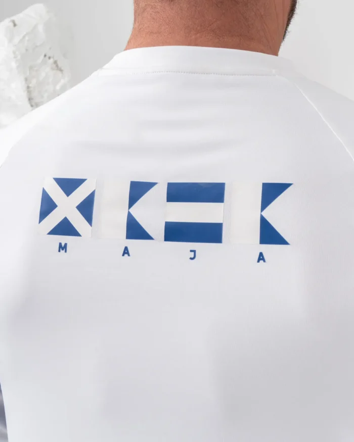 Camiseta Performance Bandera Náutica Blanco - Image 3