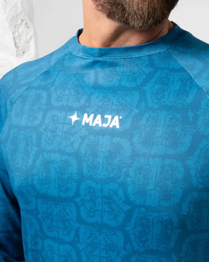 Camiseta Performance Carey Azul - Image 3