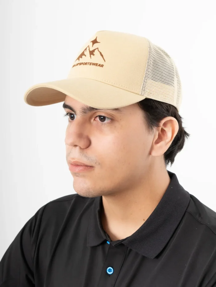 Gorra Trucker Khaki Emblema Orizaba
