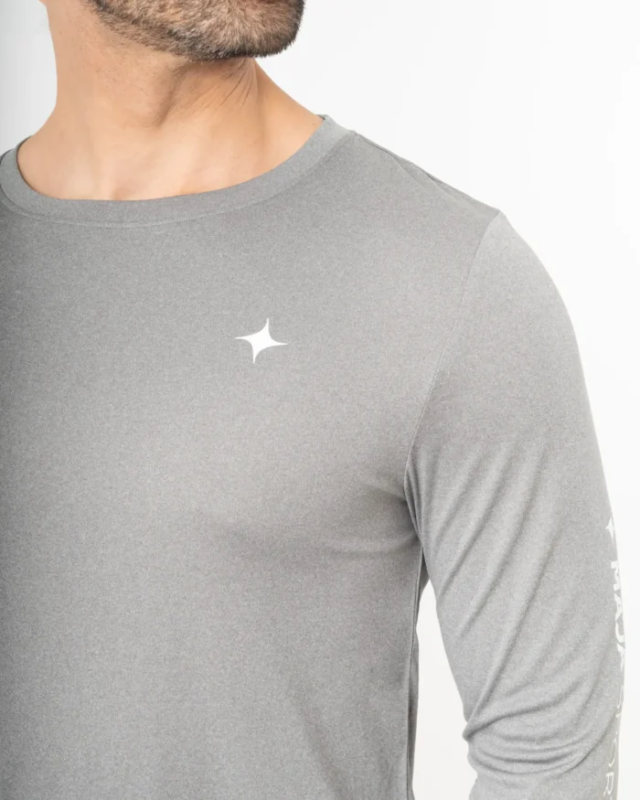Camiseta Performance MAJA® Active Brisa Gris Jaspe - Image 3