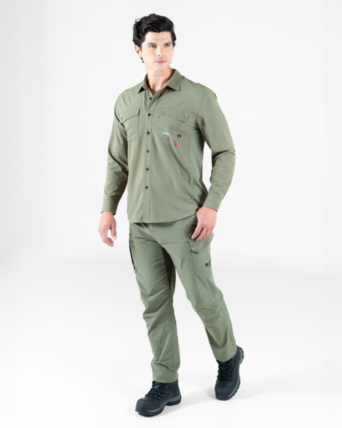 Camisa Fishing JEEP® x MAJA® Outdoor Cherokee Manga Larga - Image 4