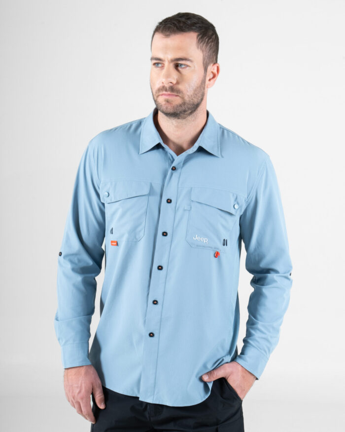 Camisa Fishing JEEP® x MAJA® Outdoor Cherokee Manga Larga