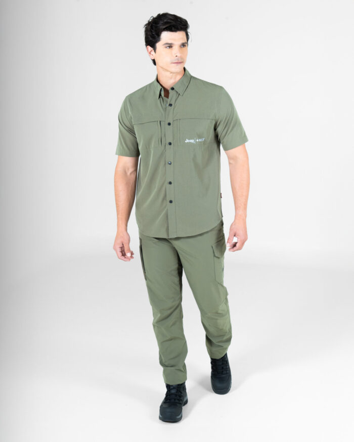 Camisa Fishing JEEP® x MAJA® Outdoor Cherokee Manga Corta - Image 4