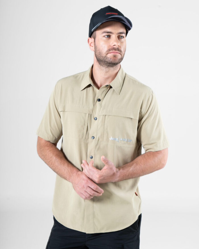 Camisa Fishing JEEP® x MAJA® Outdoor Cherokee Manga Corta