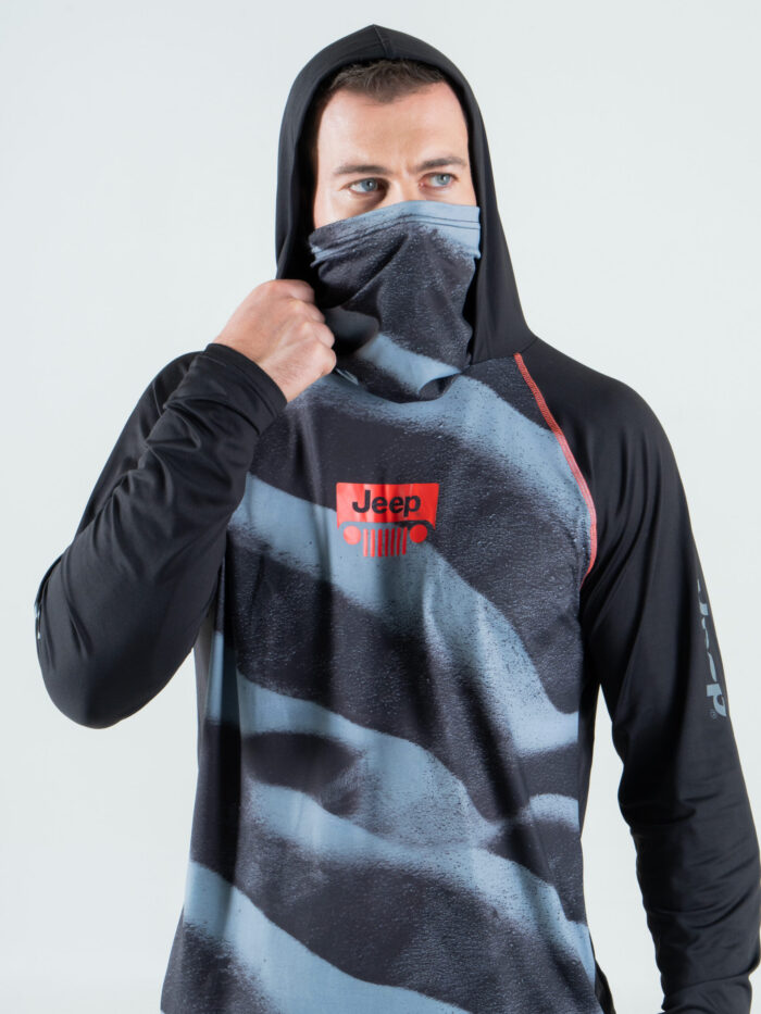 Rashguard Hoodie & Mask JEEP® x MAJA® Rubicon