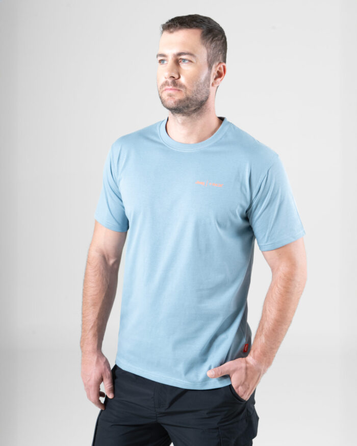 Camiseta Gráfica Azul Acero JEEP® x MAJA® Icon Wrangler
