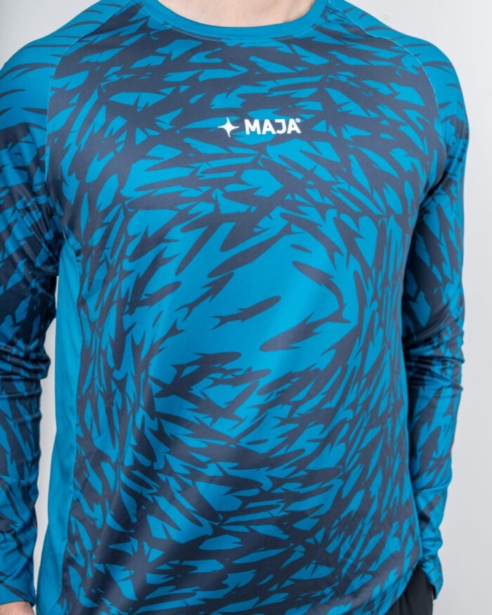 Playera Performance Patrón Cardumen