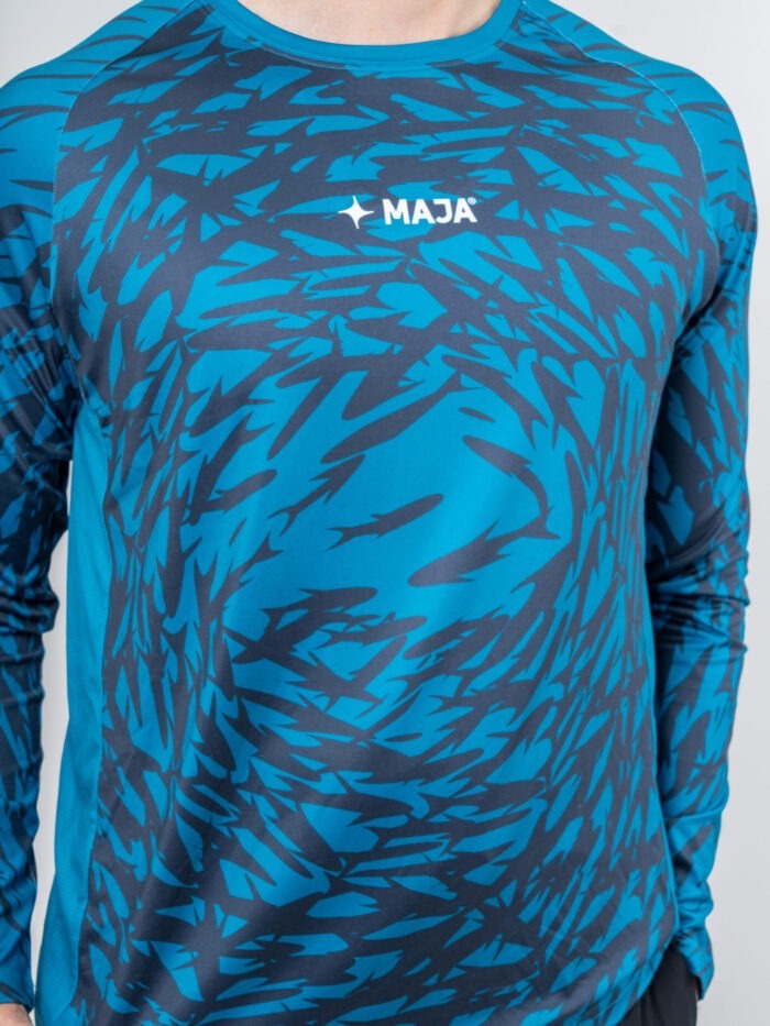 Playera Performance Patrón Cardumen