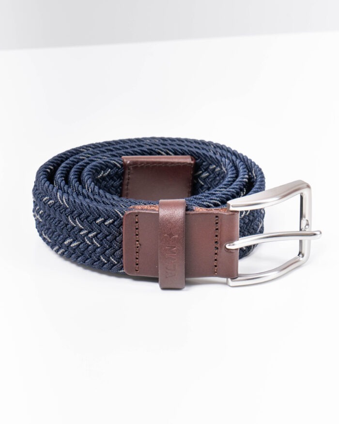 Cinturón Tejido Azul