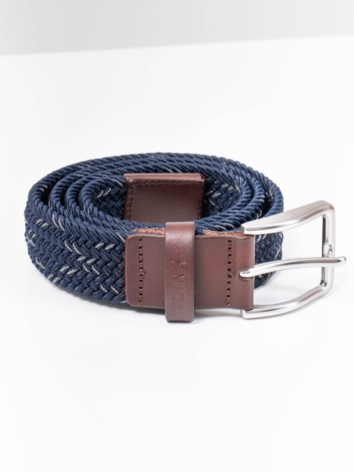 Cinturón Tejido Azul