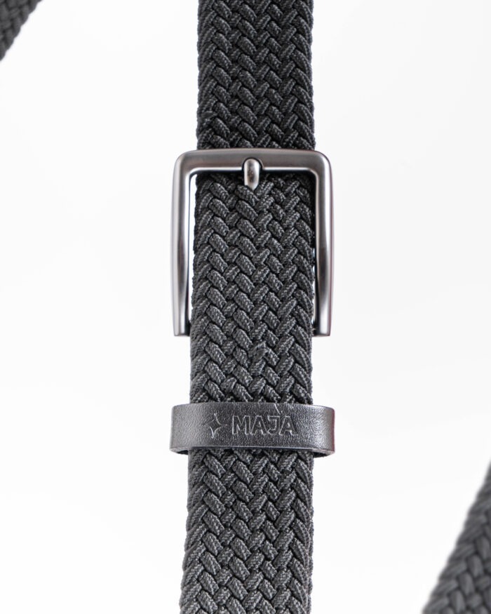 Cinturón Tejido Negro - Image 2