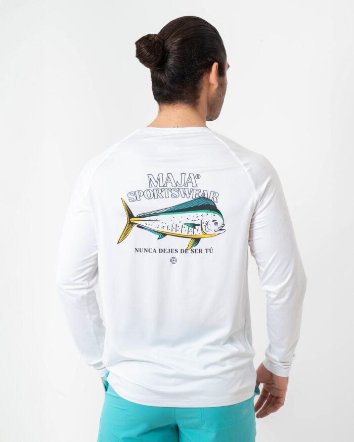 Playera Performance Emblema Dorado - Image 2