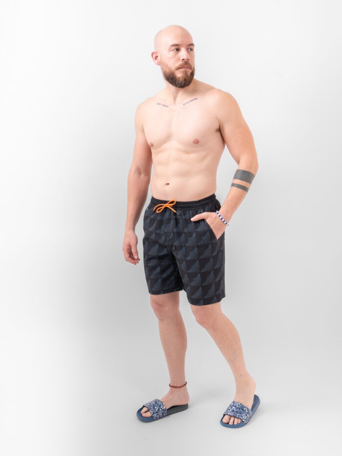 Short de Baño patrón Mantarraya